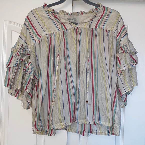 Peyton and Parker Colorful Linen Top - Picture 1 of 5